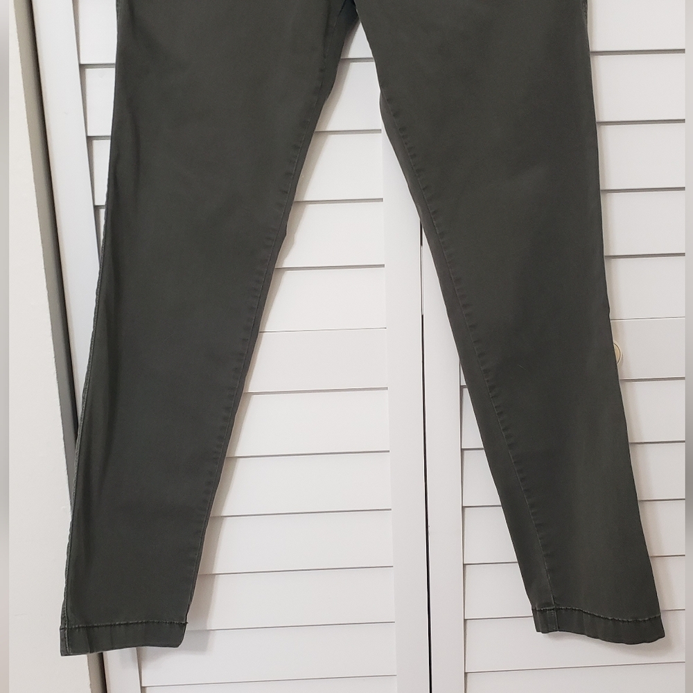 Hollister Men's Green Pants Skinny Chino Epic Flex Size W28 L30 - Picture 6 of 14